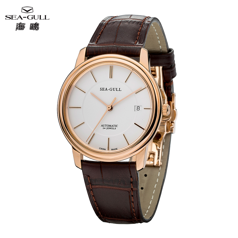 Seiko Watch Presage - Мужские часы Seagull Ultra Thin Series,