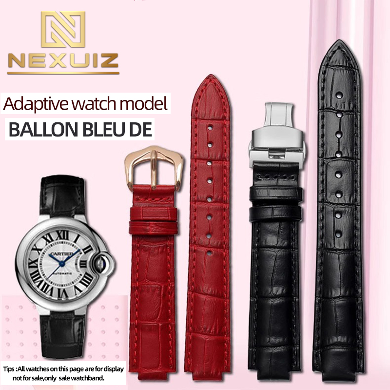 Cartier Watch Ballon Bleu - Кожаный ремешок для часов BALLON BLEU