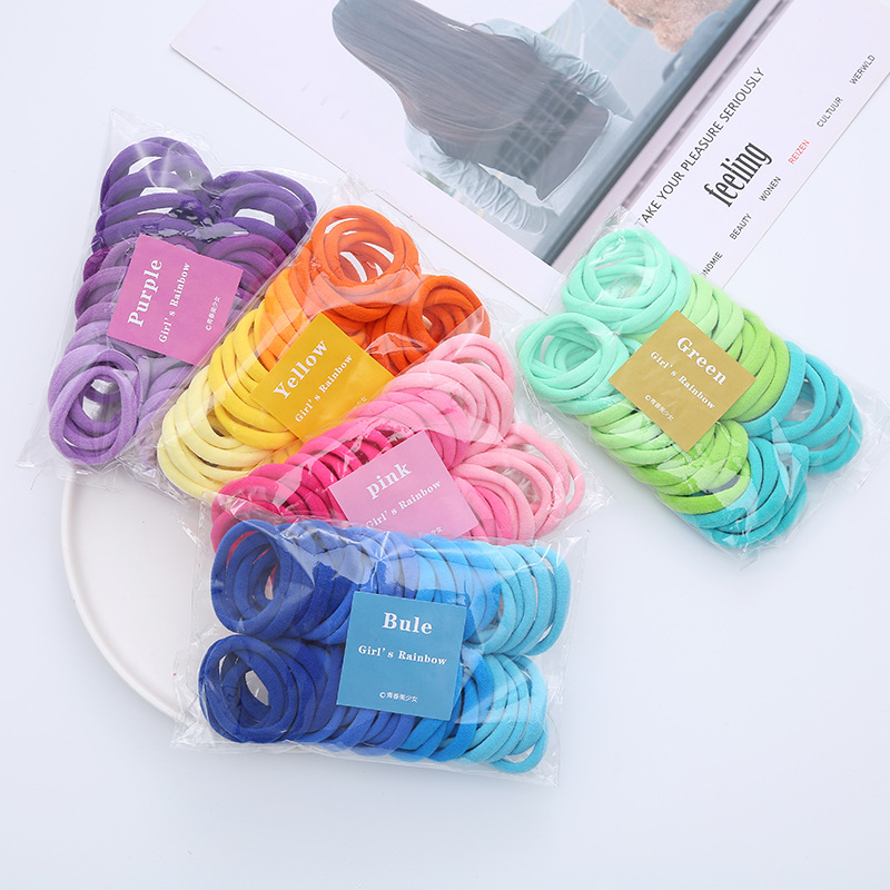 Silicone Band Women - 50 шт./компл., базовые резинки для волос