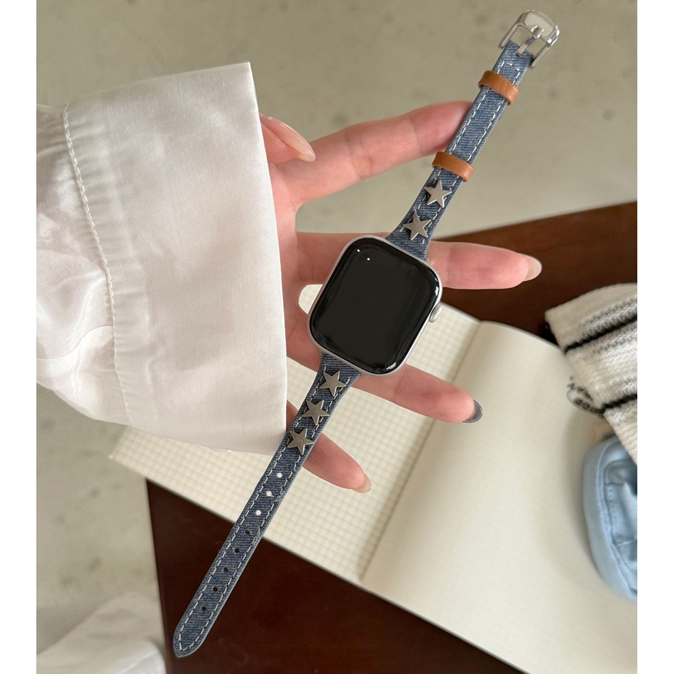 Джинсовый холщовый кожаный бра – обзор и цена Canvas Strap Watch