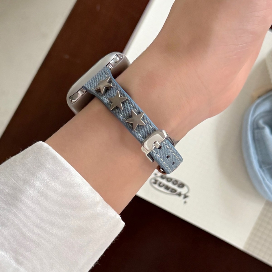 Джинсовый холщовый кожаный бра – обзор и цена Canvas Strap Watch